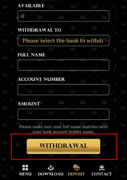 Easy Reliable Withdrawal